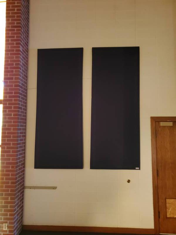 lot 5225 image: Lot of 2 Sound Absorbing Acoustic Panels