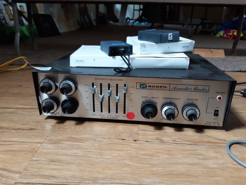 lot 5023 image: Bogen Acousta-Master Model CT-60