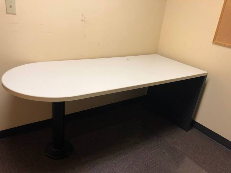 lot 4290 image: Metal Grey Table