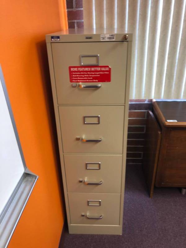 lot 14620 image: Hirsh Filing Cabinet