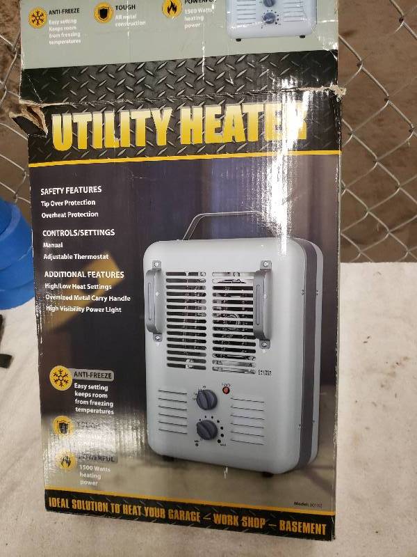 lot 10816 image: Utility Heater