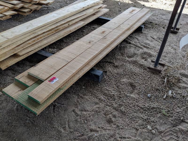 lot 3034 image: Oak Hardwood Cabinet Grade Lumber