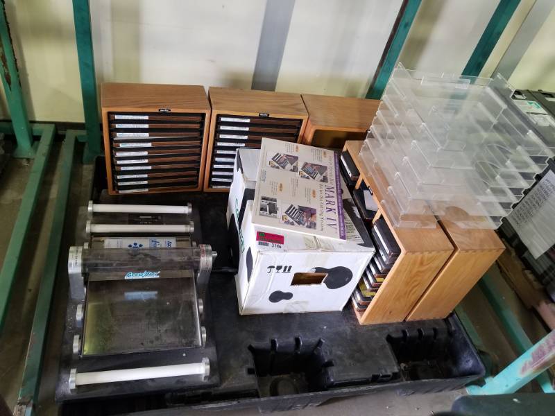 lot 3148 image: Mark IV Roller Die Cutting System