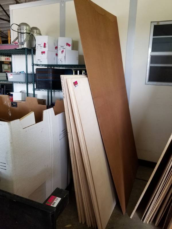 lot 3166 image: Various Types of Plywood