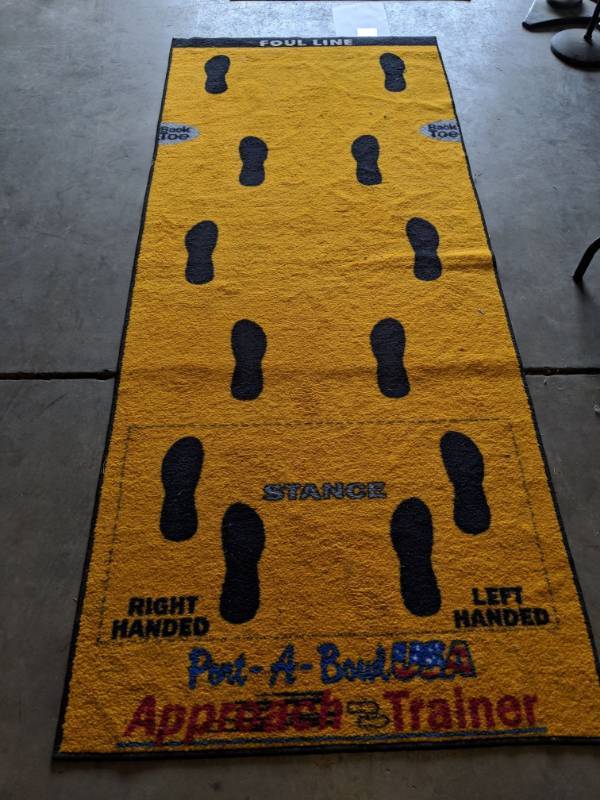 lot 3239 image: Set Of Indoor Bowling Alley Rugs