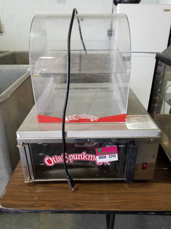 lot 3290 image: Otis Spunkmeyer Cookie Commerical Convection Oven and Display Case
