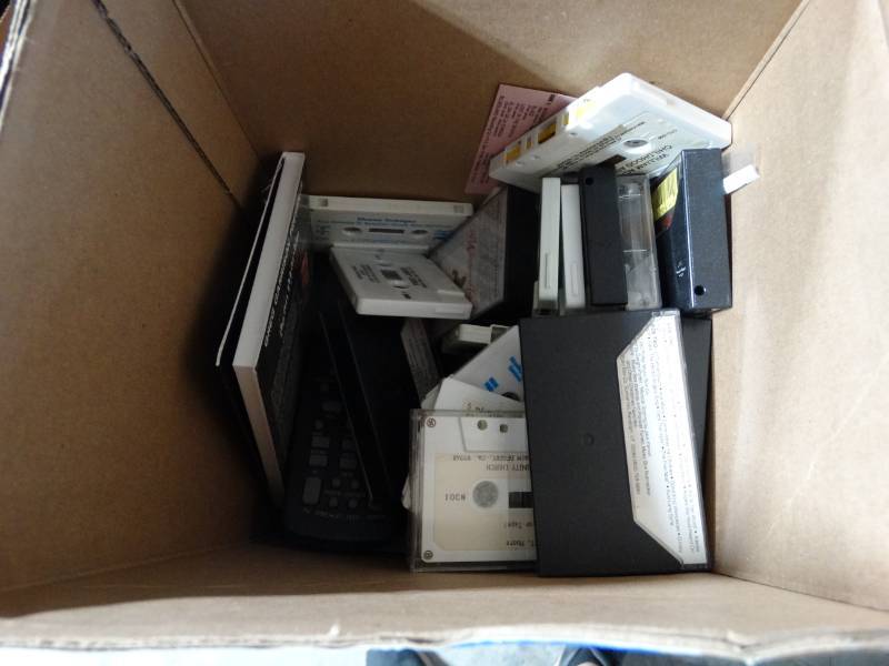 lot 6080 image: Lot of various cassettes.