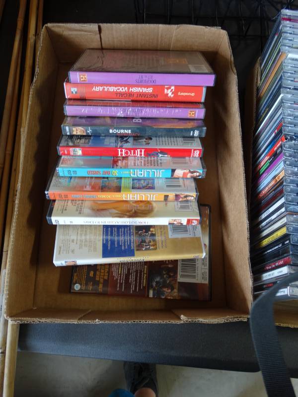 lot 6146 image: Small lot of DVDs.