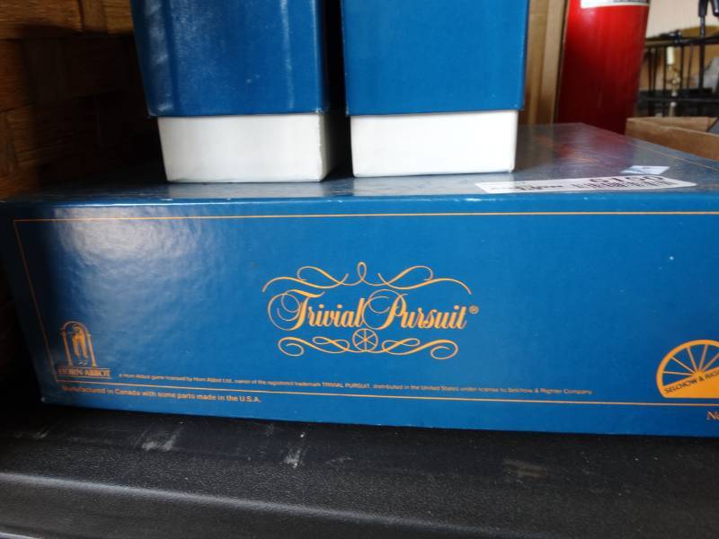 lot 6150 image: Trivial pursuit game.