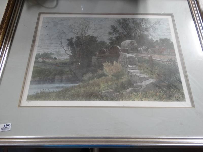 lot 6265 image: Large wall picture.