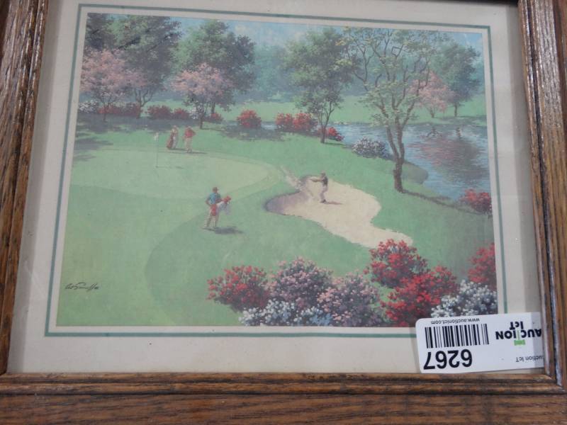 lot 6267 image: 3 Wall pictures.