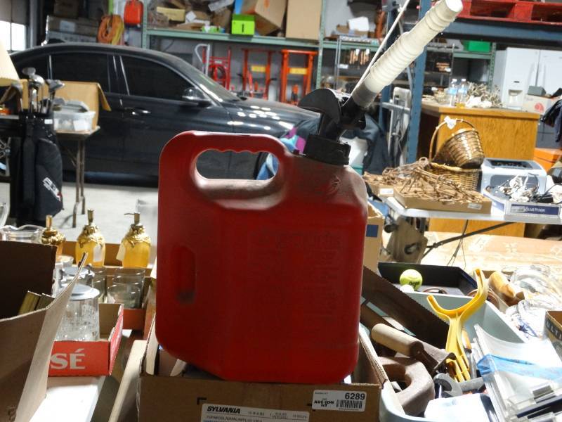 lot 6302 image: Gas can.