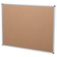 lot 5478 image: VIZ-PRO Cork Notice Board, 48 X 36 Inches