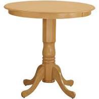lot 5447 image: East West Jackson Counter Height Solid Wood Dining Table