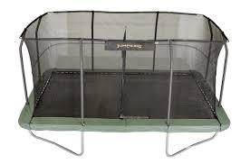 lot 5489 image: Jumpking 10x15 Rectangle Trampoline with Enclosure Set