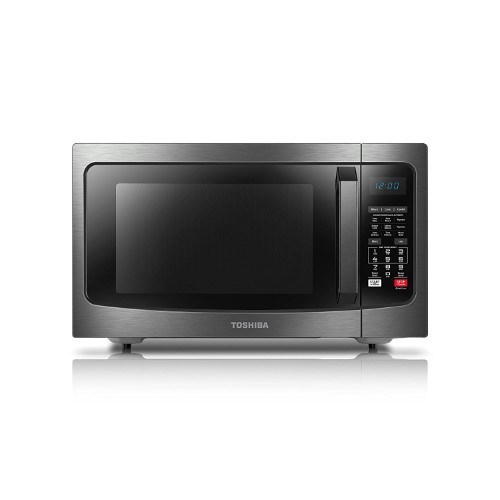 lot 5481 image: Microwave Oven Convection Function Smart Sensor Stainless Steel Black 1000w
