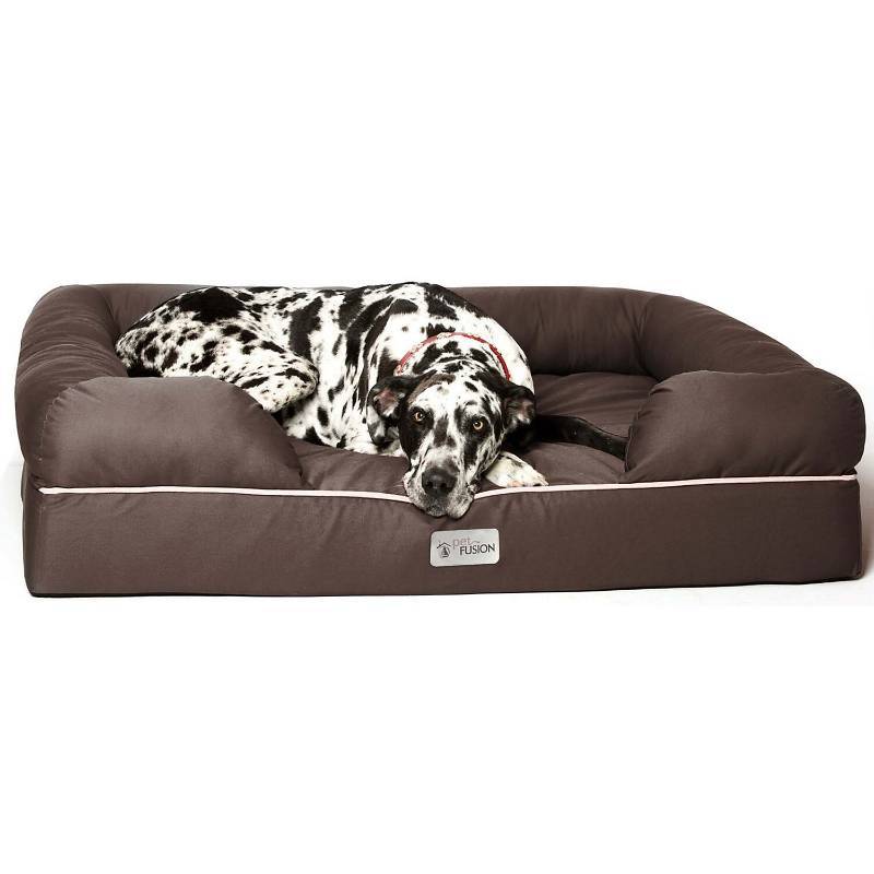 lot 5519 image: PetFusion Ultimate Brown Dog Lounge, XX-Large