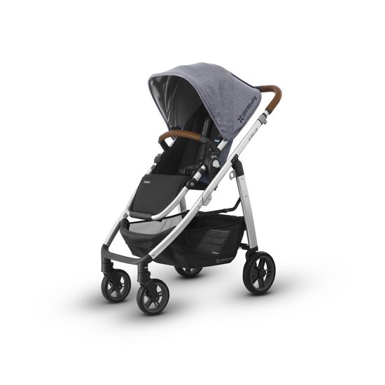 lot 5533 image: Infant Uppababy 2017 Cruz Aluminum Frame Stroller, Size One Size - Blue