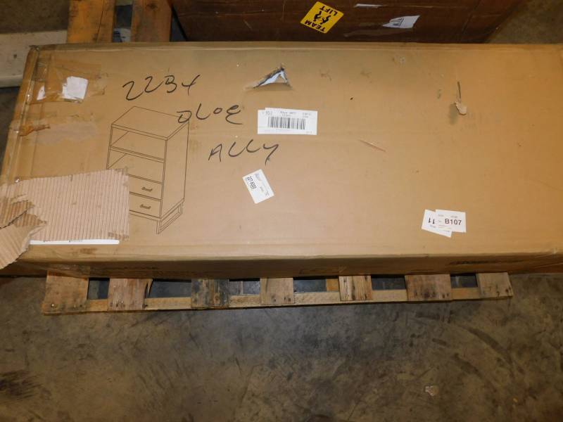 lot 5462 image: Dorel Home Furnishings Cosmo Bookcase WDrawers