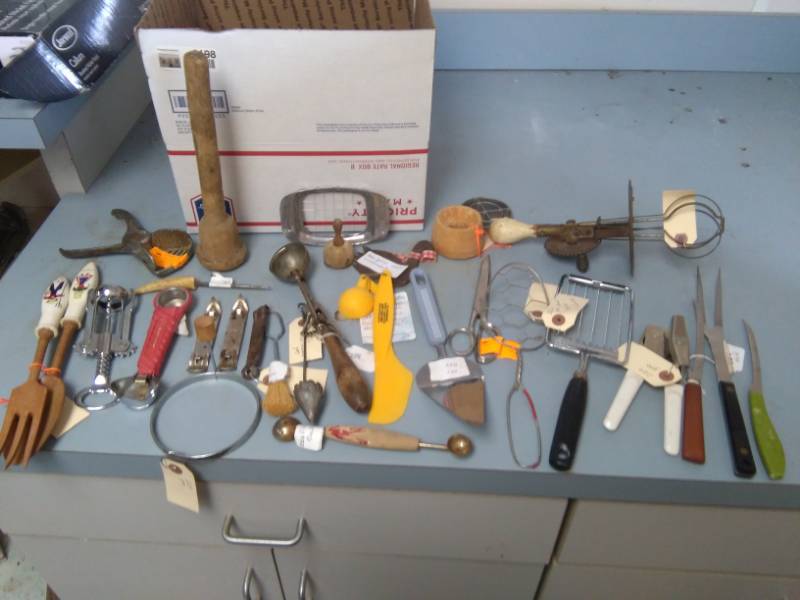 lot 6198 image: Vintage Kitchen Utensils Lot