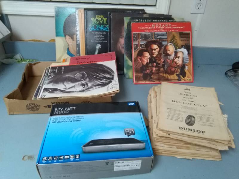 lot 10398 image: Sheet Music, Vinyl Record Albums, Vintage Magazines and MORE