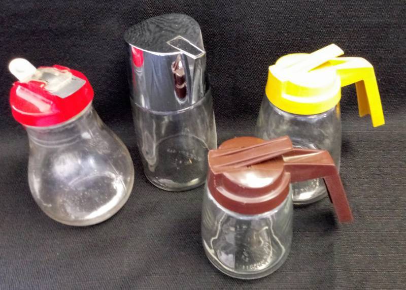 lot 1840 image: Vintage Syrup Dispensers