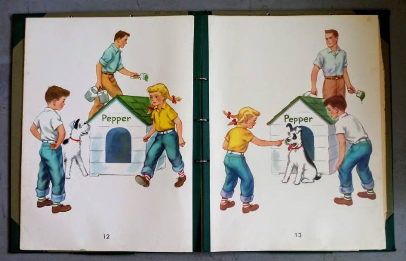lot 1849 image: 1958 Big Book Stories- Teacher Aid-  HUGE