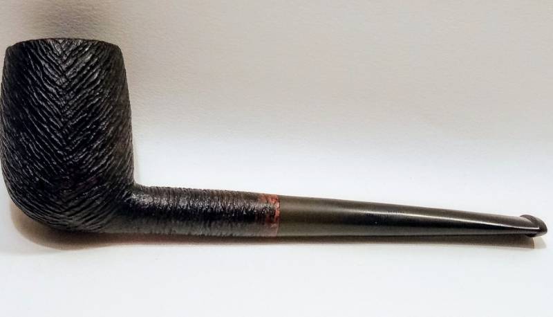 lot 1982 image: Beautiful Vintage Pipe - Ivan Ries, Satin Grain, Savinelli Italy #4006