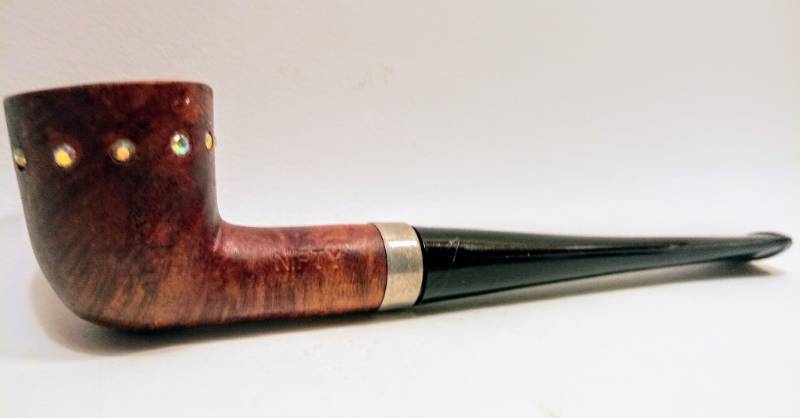 lot 1987 image: Gorgeous Vintage Nifty Imported Briar Pipe  Never Smoked