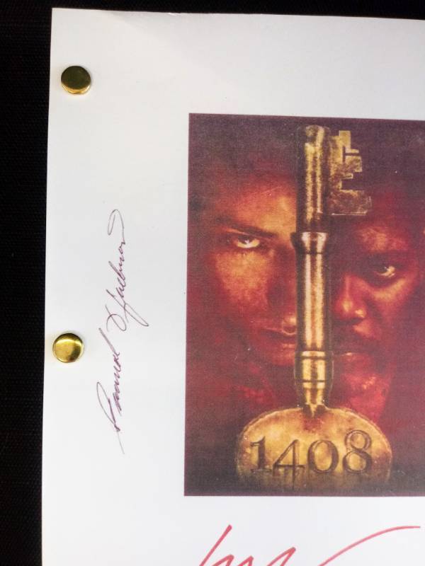 lot 2301 image: Film Script Screenplay from the Movie 1408