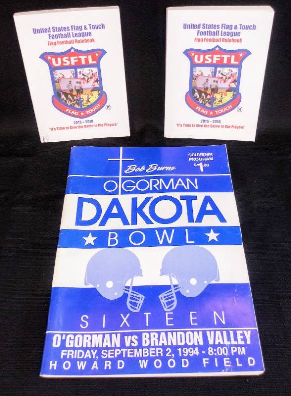 lot 2310 image: Flag Football Rule Books with Bonus