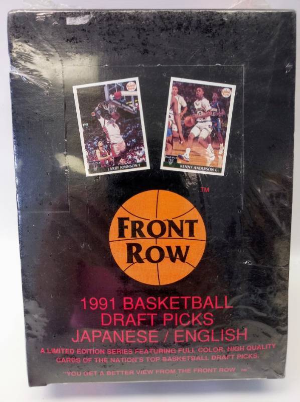 lot 2312 image: Sealed 1991 Box- Basketball Cards