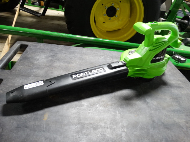lot 6336 image: Portland electric leaf blower.