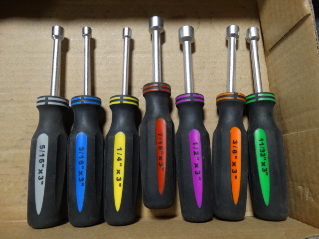 lot 6341 image: Lot of nut drivers.