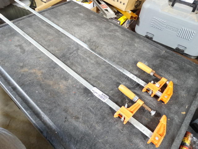 lot 6405 image: 2 Bar clamps.