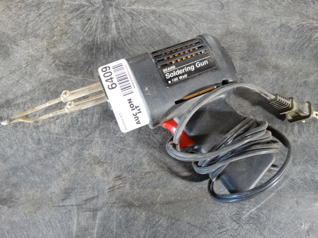 lot 6409 image: Sears soldering gun.