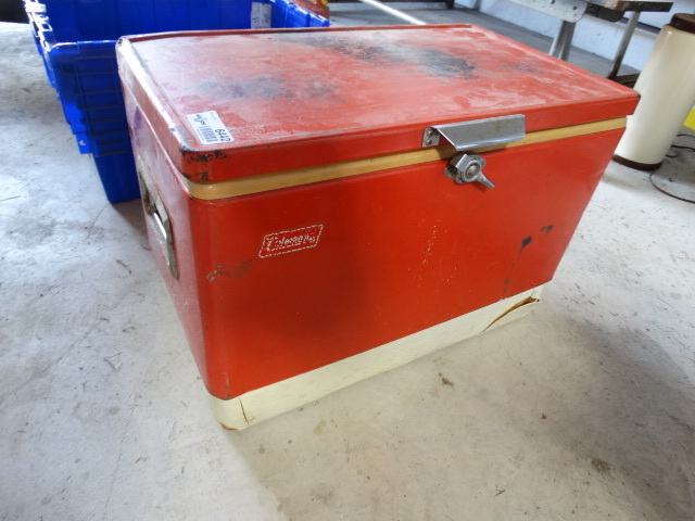 lot 6442 image: Coleman cooler.