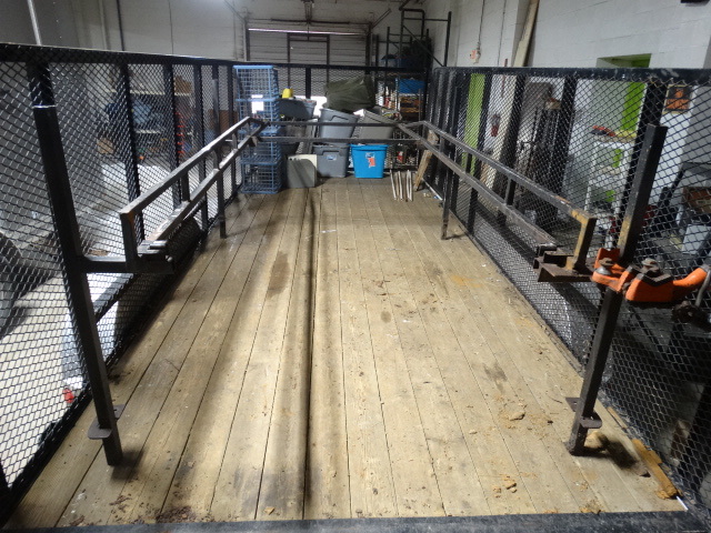 lot 6629 image: Ladder rack for a pick up truck.