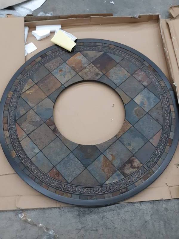lot 1430 image: Build Your Own Fire Pit with This Natural Stone Top