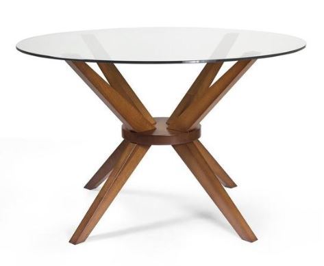 lot 1401 image: Cassidy Dining Table from Langley Street Shop MSRP $328.99