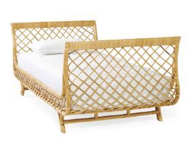 lot 1386 image: Avalon Twin Size Daybed by Serena and Lilly MSRP $898.00 Mattress Not Included