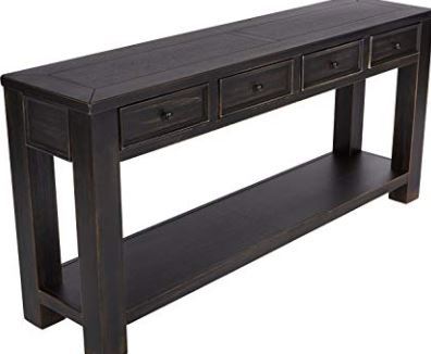lot 1426 image: Gavelston Sofa Table by Signature Design by Ashley MSRP $329.99