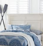lot 1458 image: Standard Furniture Queen Size Bedroom Panel Headboard