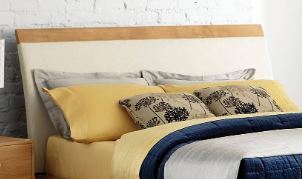 lot 1471 image: Home Elegance Anika Ash King Size Headboard