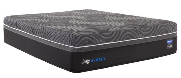 lot 1475 image: Queen Size Sealy Silver Chill Plush Hybrid Mattress MSRP $1999.99