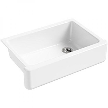 lot 5609 image: Kohler K-5827-0 White Whitehaven Whitehaven 32-1116  Single Basin