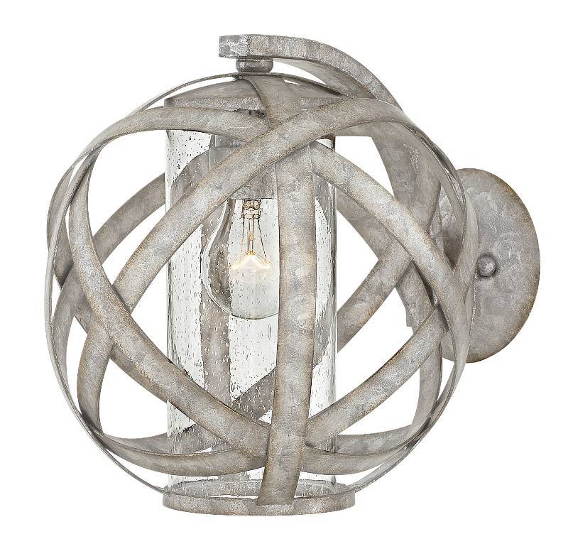 lot 5642 image: Hinkley Lighting 29700 Carson Single Light 10-12  High Outdoor Wall Sconce