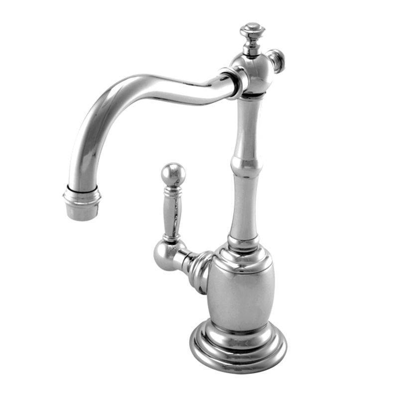 lot 5756 image: Newport Brass 108H56 Flat Black Kitchen Accessories Chesterfield Single Handle Hot Water Dispenser from the 940 Series