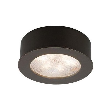lot 5791 image: Lot of 2 WAC Lighting HR-LED87-27-DB Dark Bronze LEDme 2.25  Round LED Button