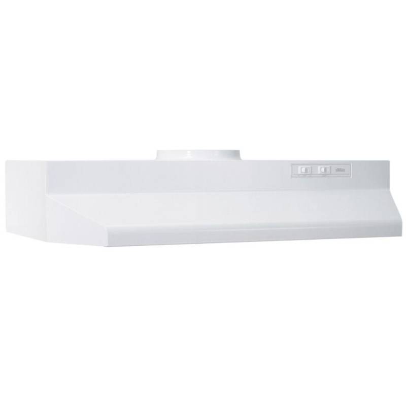 lot 5840 image: Lot of 3 Broan Range Hoods and Accessories 42000 Series 30 in. Range Hood in White 423001